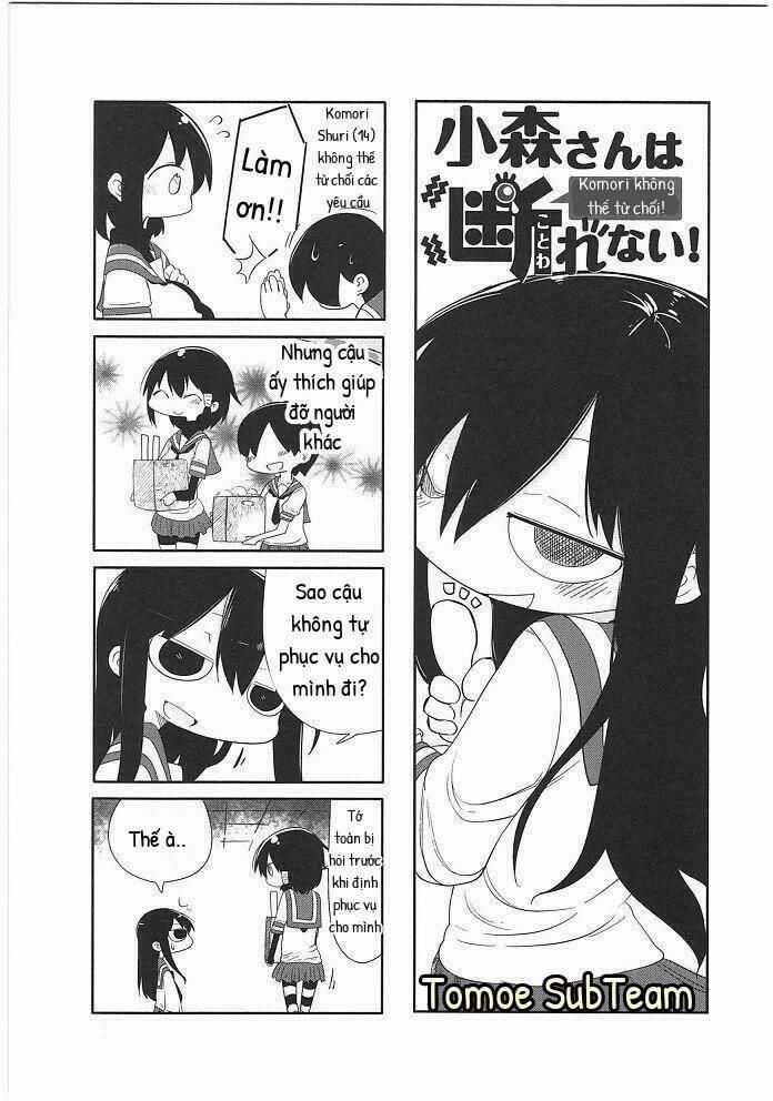 Komori-San Wa Kotowarenai Chapter 3 trang 1