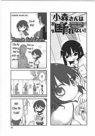 Komori-San Wa Kotowarenai Chapter 4 trang 1