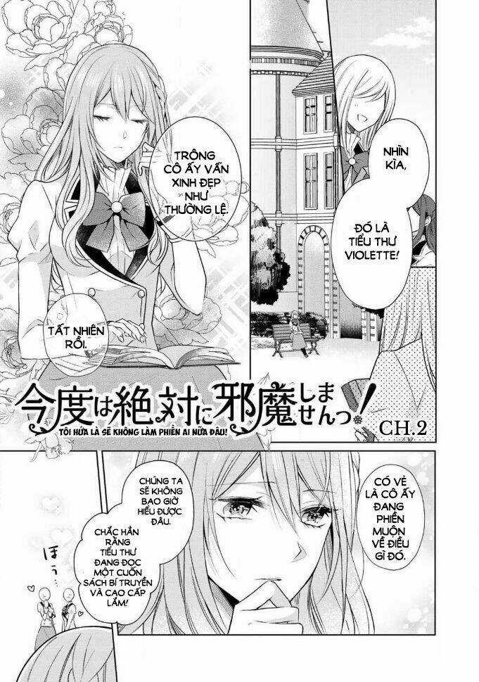 Kondo Wa Zettai Jama Shimasen! Chapter 2 trang 0