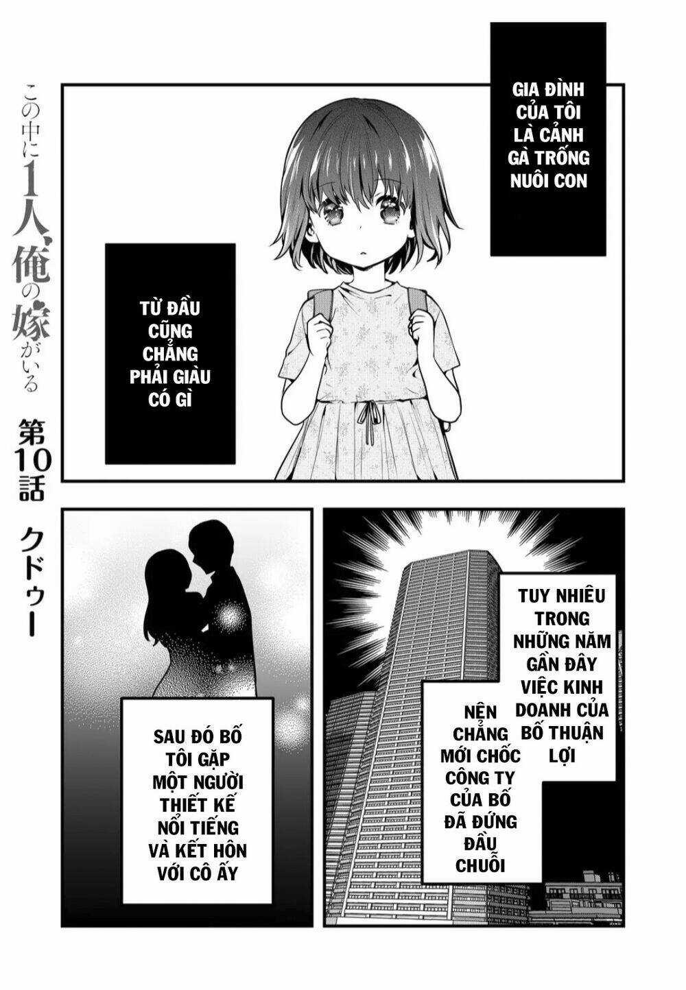 Kononaka Ni Hitori, Ore No Yome Ga Iru Chapter 10 trang 1