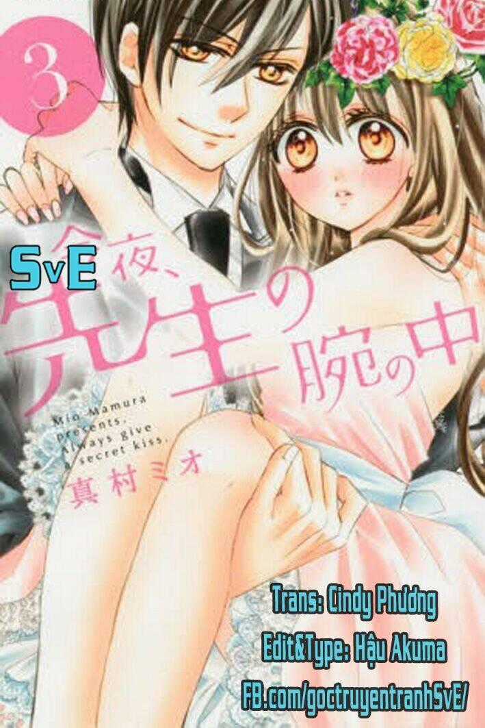 Konya, Sensei No Ude No Naka Chapter 3 trang 0