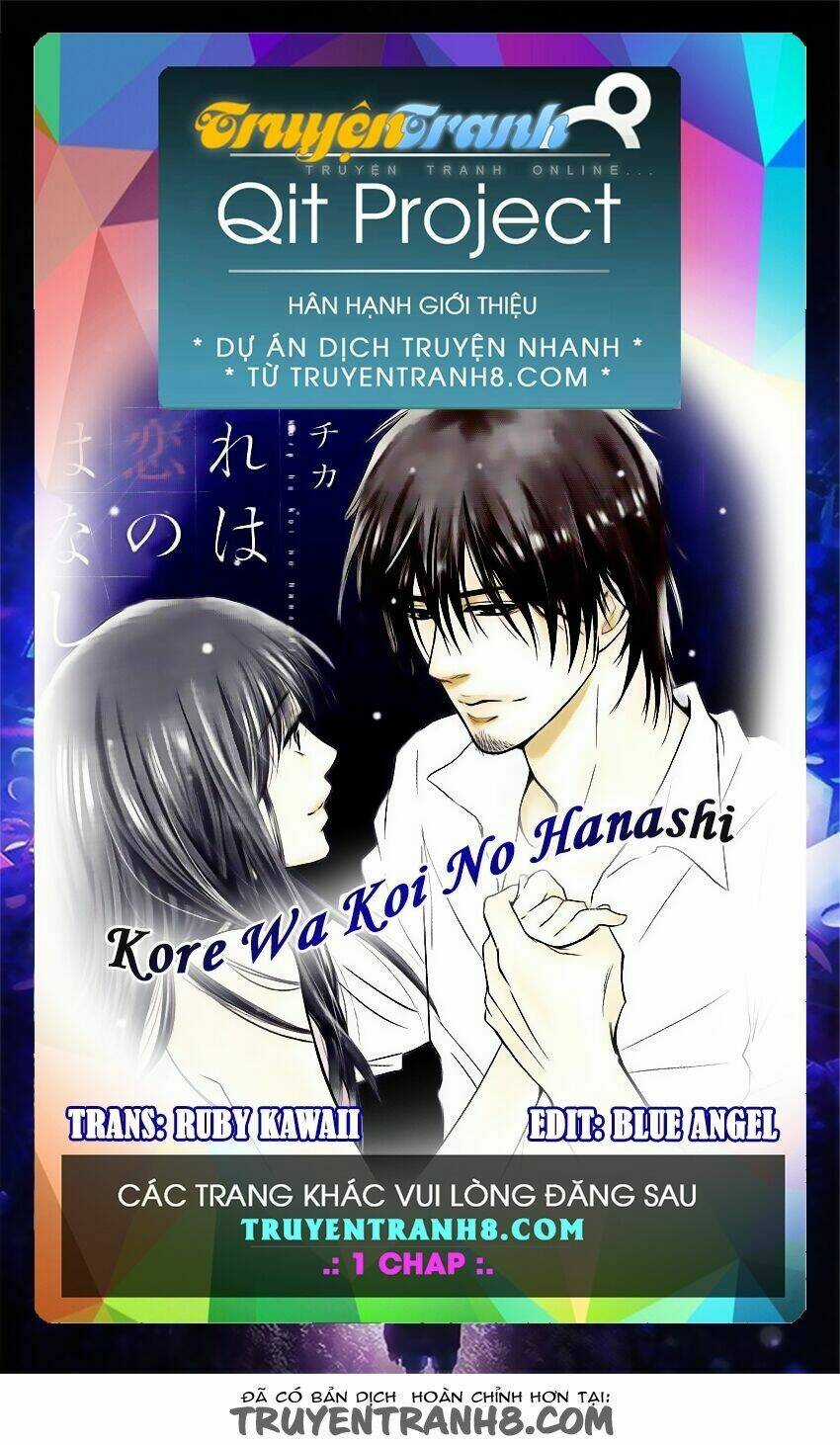 Kore Wa Koi No Hanashi Chapter 10 trang 0