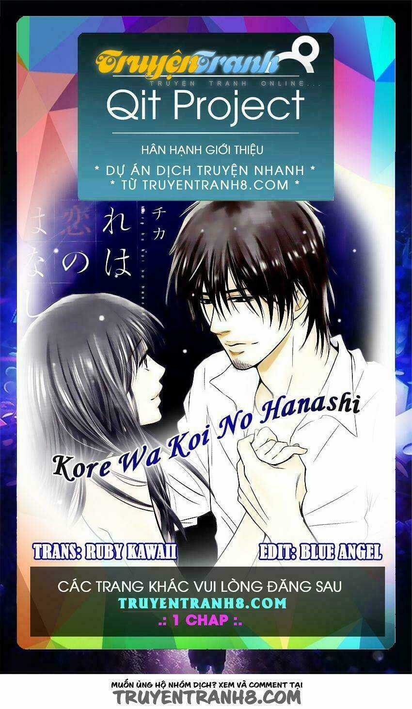 Kore Wa Koi No Hanashi Chapter 20 trang 0