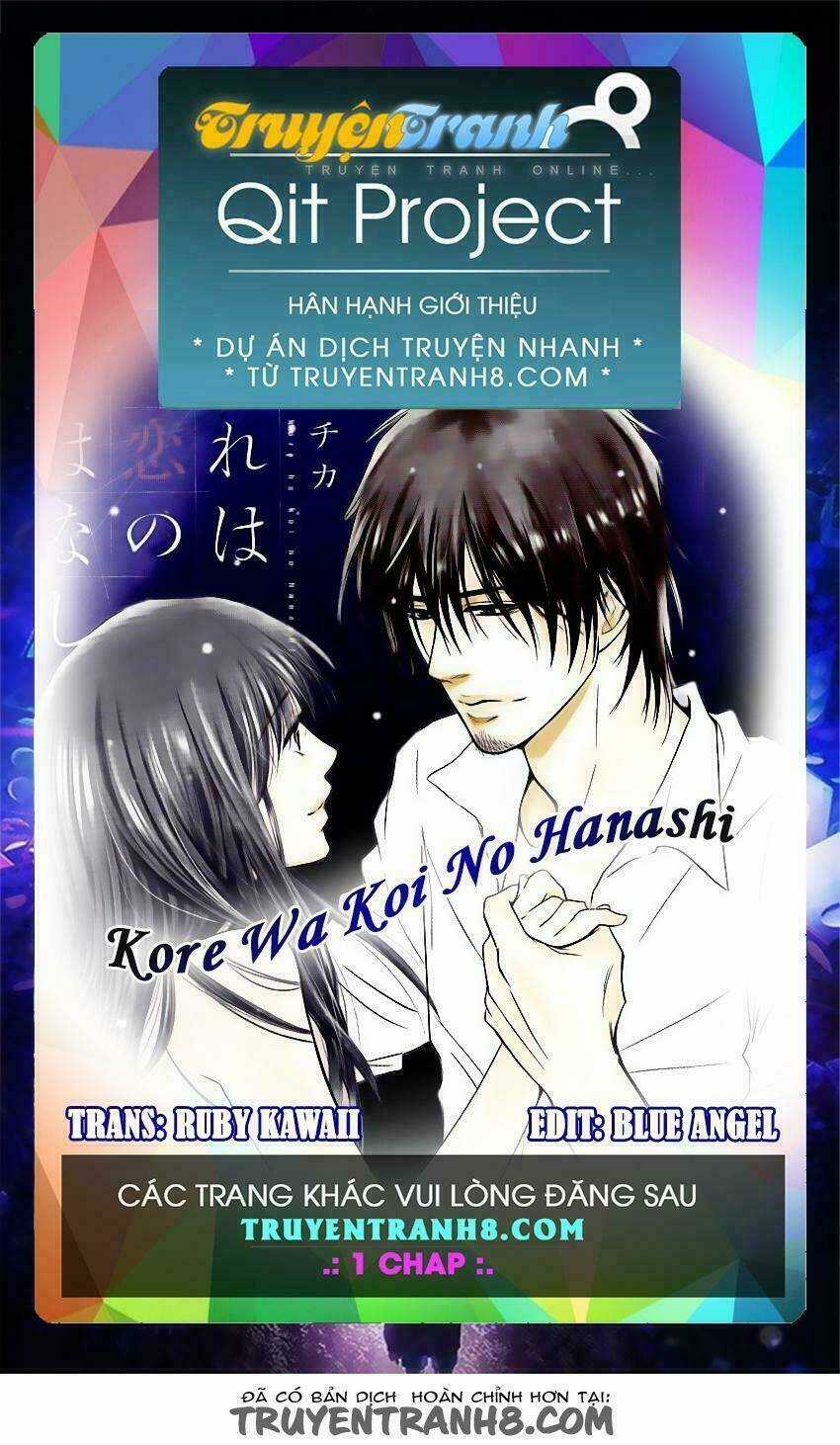 Kore Wa Koi No Hanashi Chapter 21 trang 0