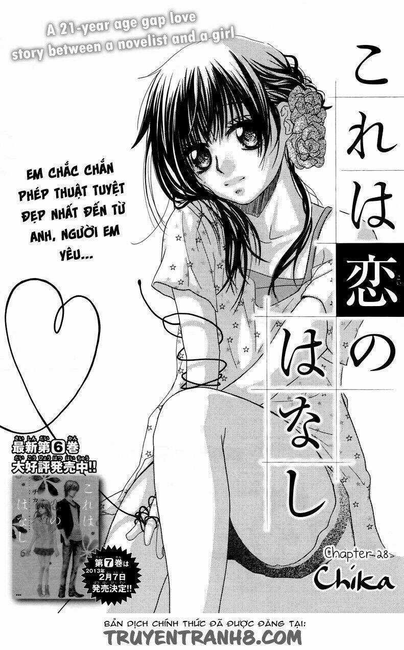 Kore Wa Koi No Hanashi Chapter 28 trang 1