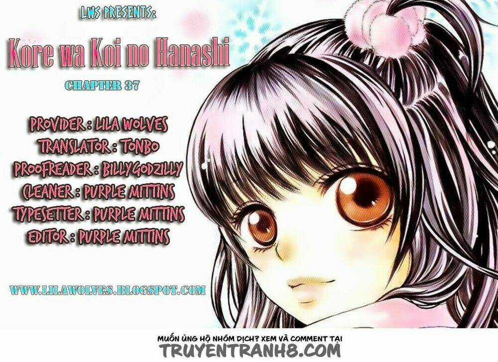 Kore Wa Koi No Hanashi Chapter 37 trang 1