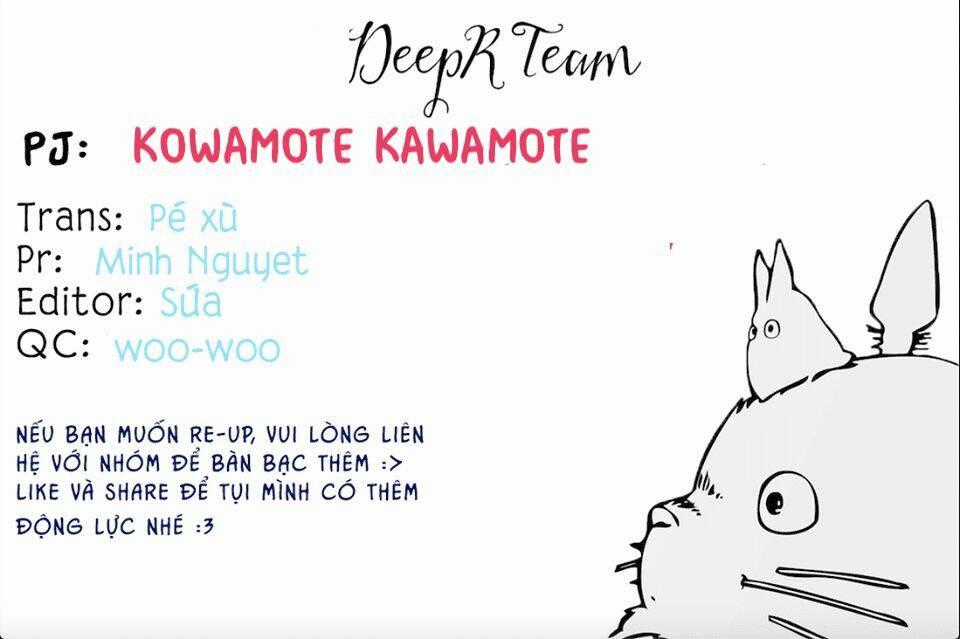 Kowamote Kawamote Chapter 3 trang 0