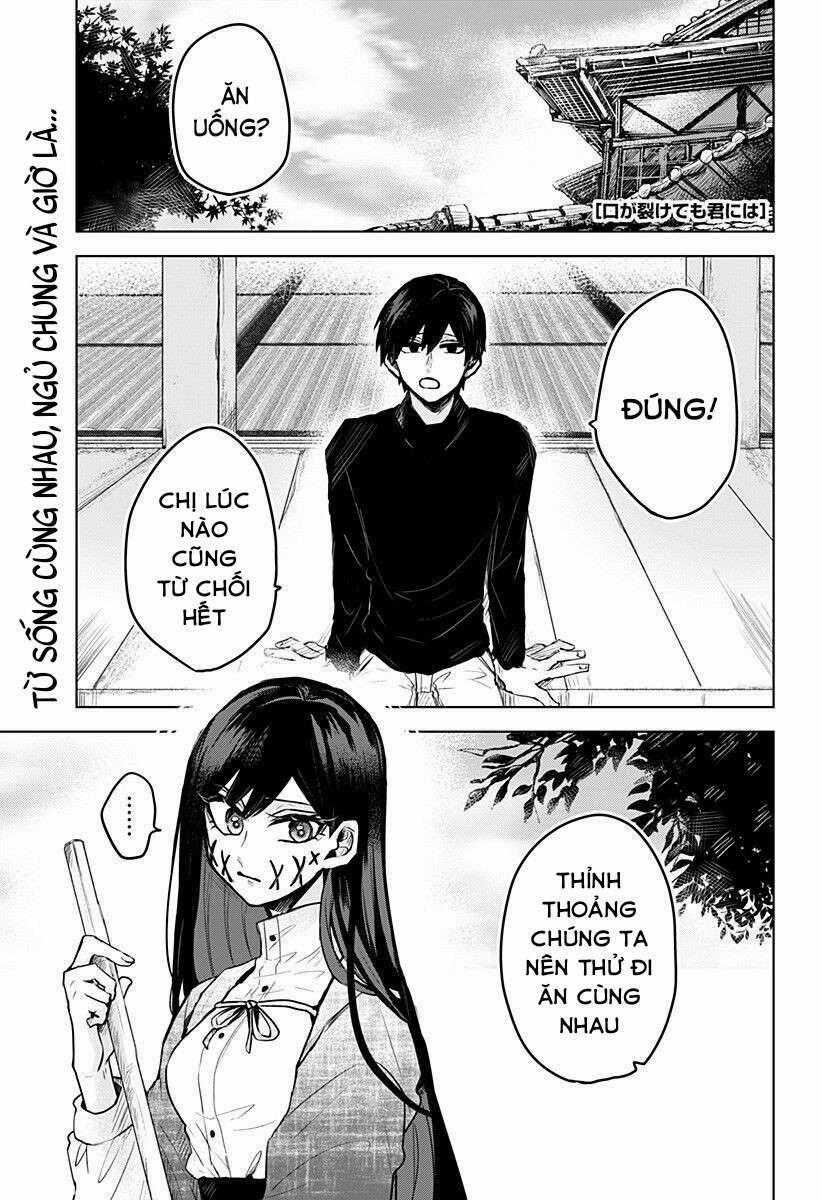 Kuchi Ga Saketemo Kimi Niwa Chapter 6 trang 0