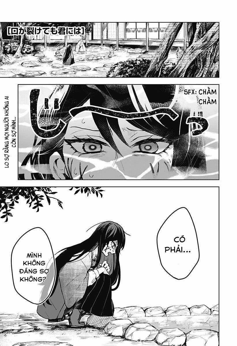 Kuchi Ga Saketemo Kimi Niwa Chapter 8 trang 0