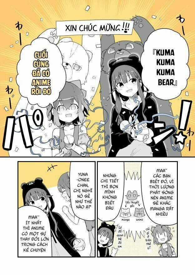 Kuma Kuma Kuma Bear Chapter 39.5 trang 0