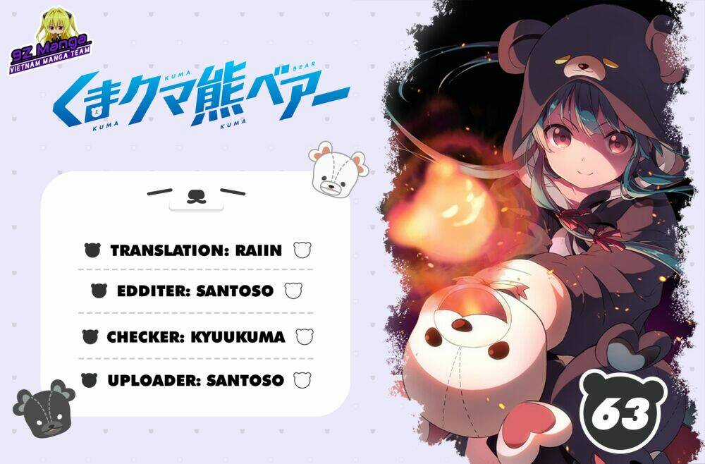 Kuma Kuma Kuma Bear Chapter 63 trang 0