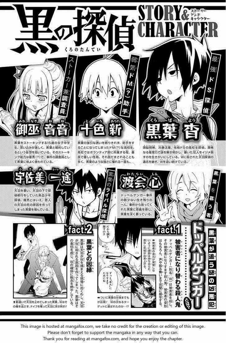 Kuro No Tantei Chapter 12 trang 1