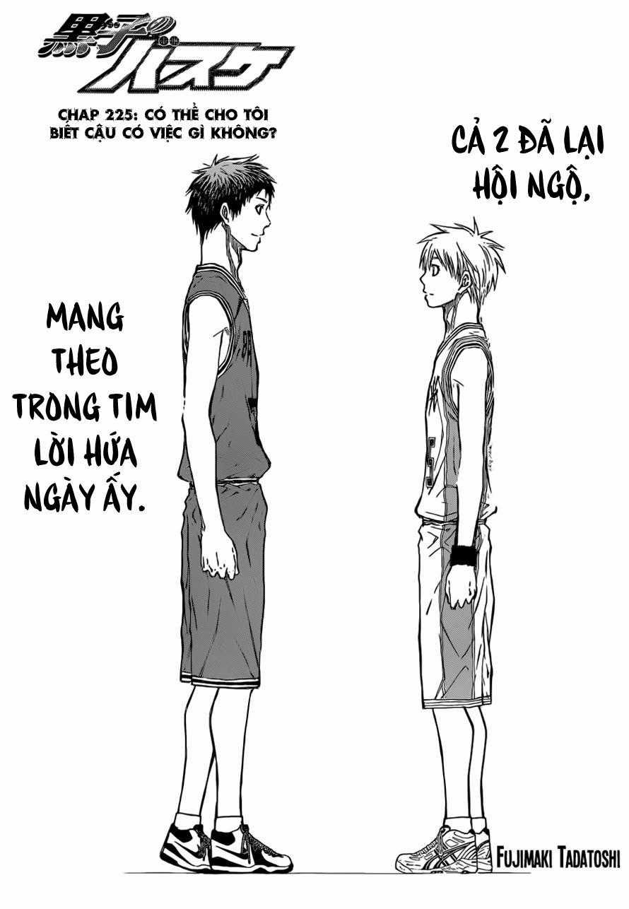 Kuroko No Basuke Chapter 225 trang 1