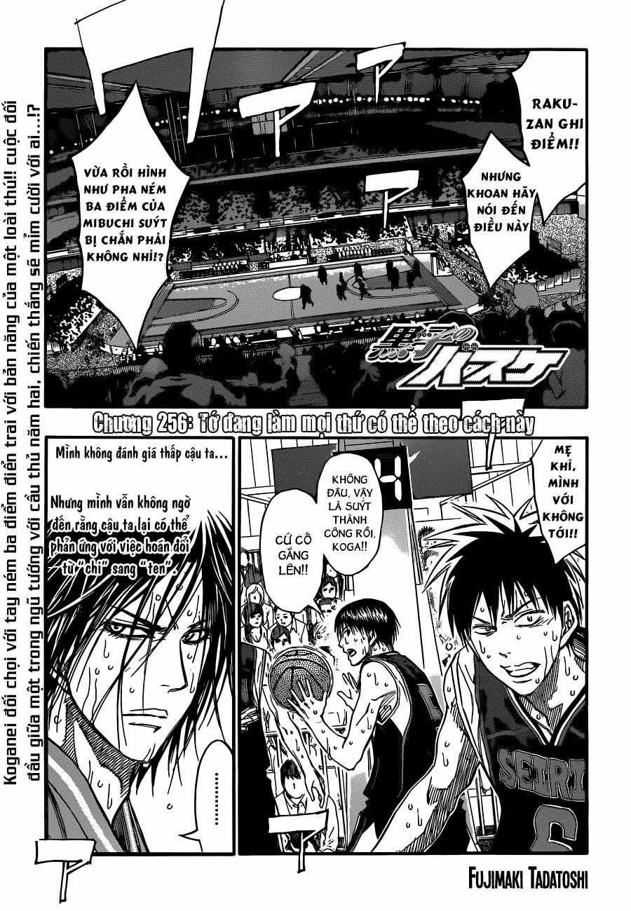 Kuroko No Basuke Chapter 256 trang 1