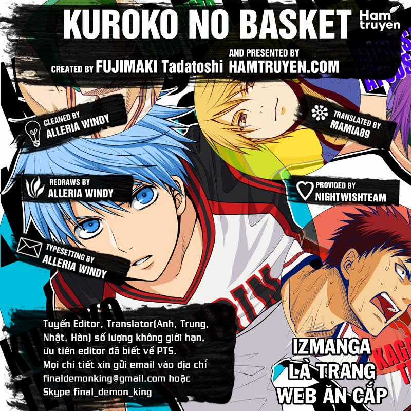 Kuroko No Basuke Chapter 268 trang 1