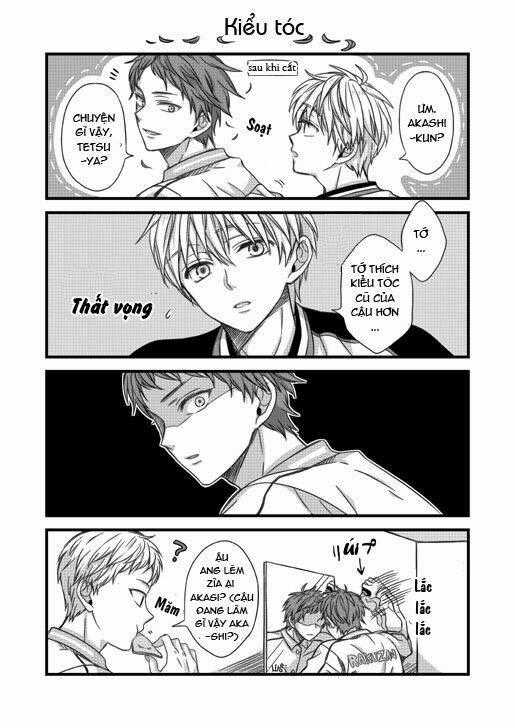 Kuroko – Tuyển Thủ Vô Hình: Akakuro Short Chapter 10 trang 0