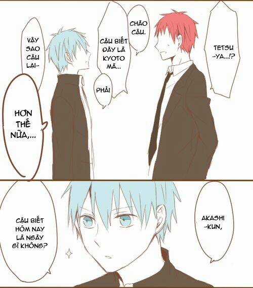 Kuroko – Tuyển Thủ Vô Hình: Akakuro Short Chapter 11 trang 1