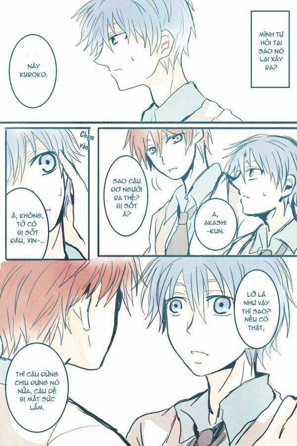 Kuroko – Tuyển Thủ Vô Hình: Akakuro Short Chapter 16 trang 1