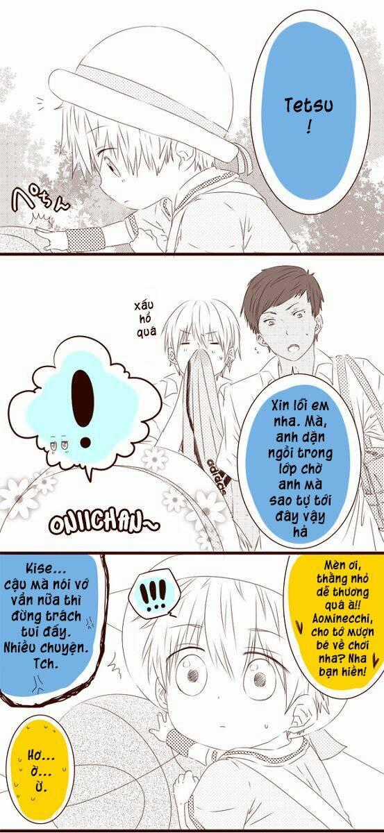 Kuroko – Tuyển Thủ Vô Hình: My Little Brother Chapter 2 trang 0