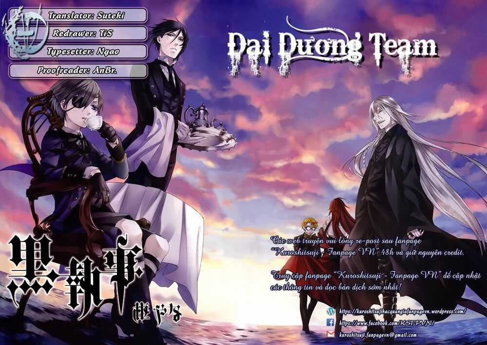 Kuroshitsuji Chapter 156 trang 0