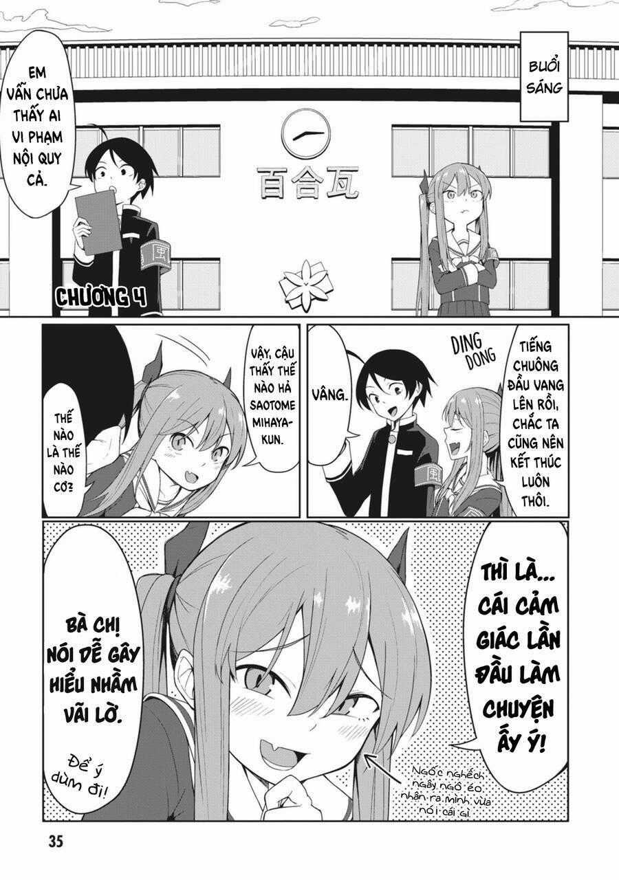 Kuso Zako Fuuki Iinchou Kaeri-Chan Chapter 4 trang 1