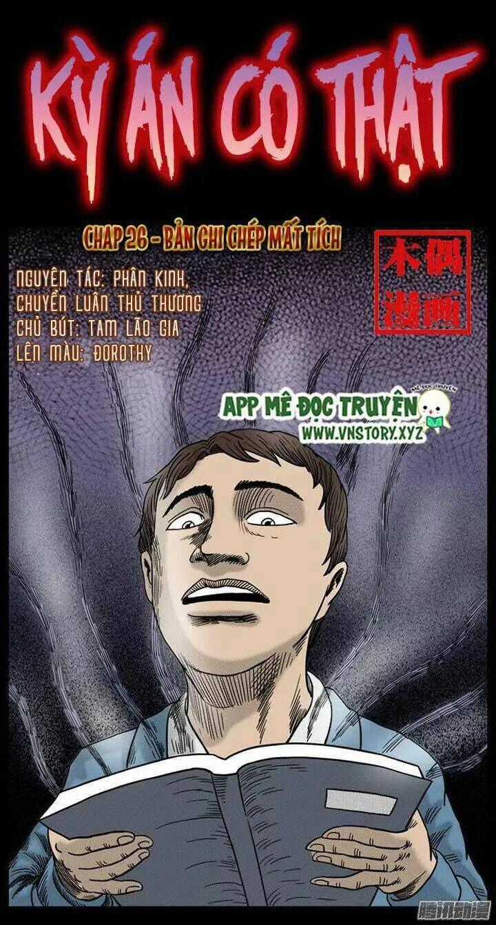 Kỳ Án Có Thật Chapter 26 trang 0