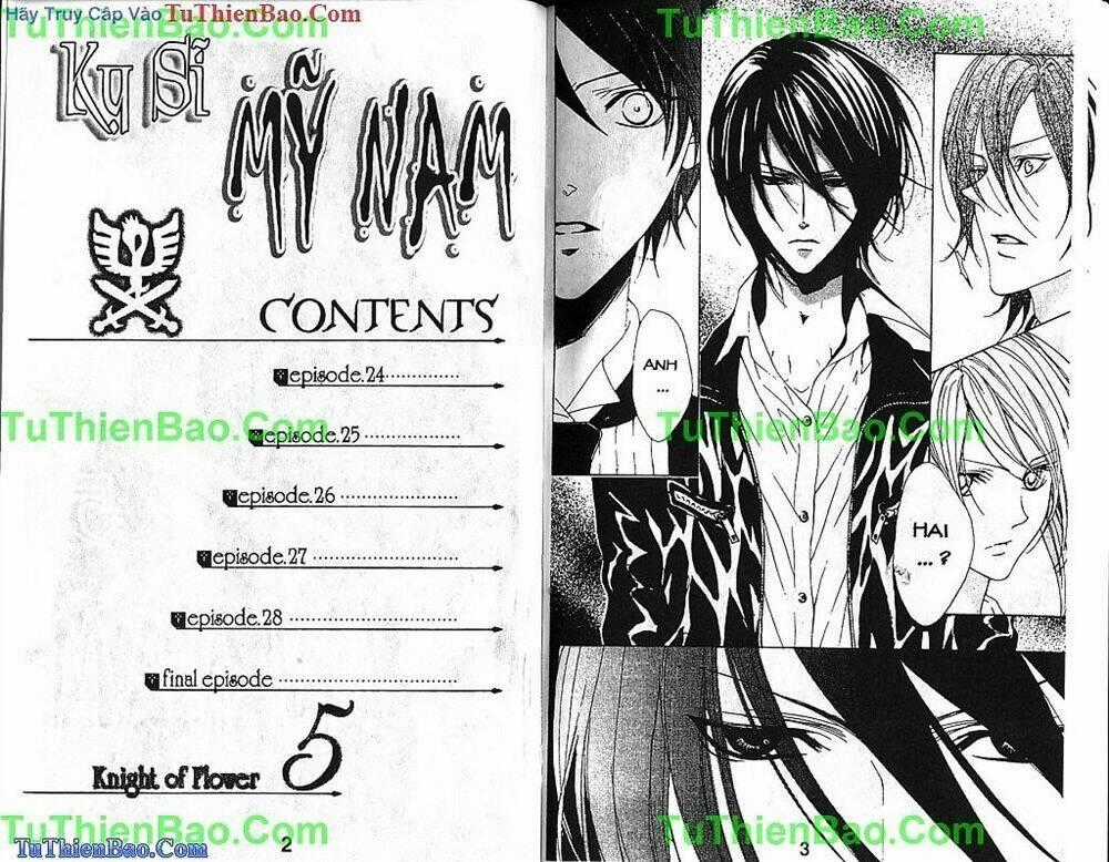 Kỵ Sĩ Mỹ Nam Chapter 5 trang 1