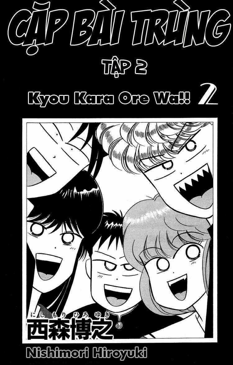 Kyou Kara Ore Wa - Cặp Bài Trùng Chapter 8 trang 0