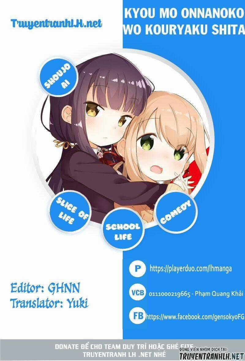 Kyou Mo Onnanoko Wo Kouryaku Shita Chapter 1 trang 0