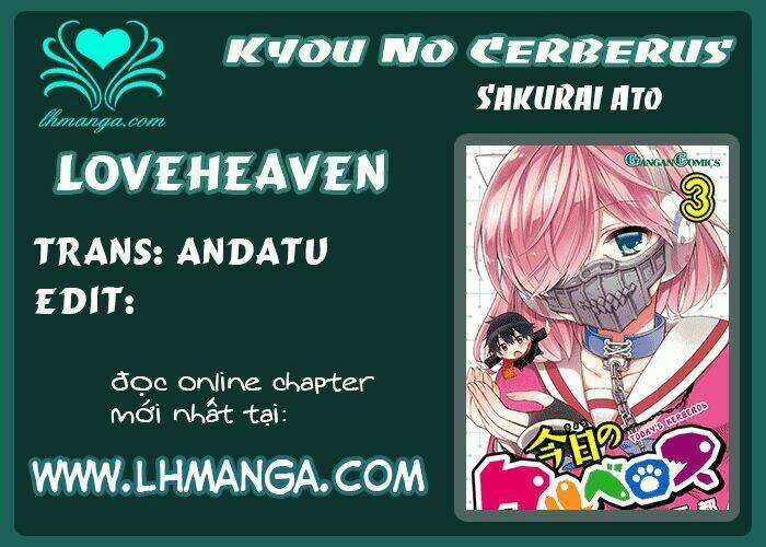 Kyou No Cerberus Chapter 7 trang 0