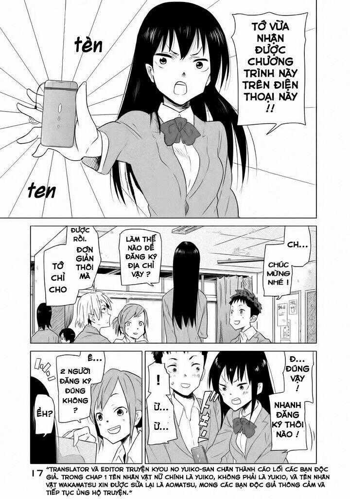 Kyou No Yuiko-San Chapter 2 trang 1