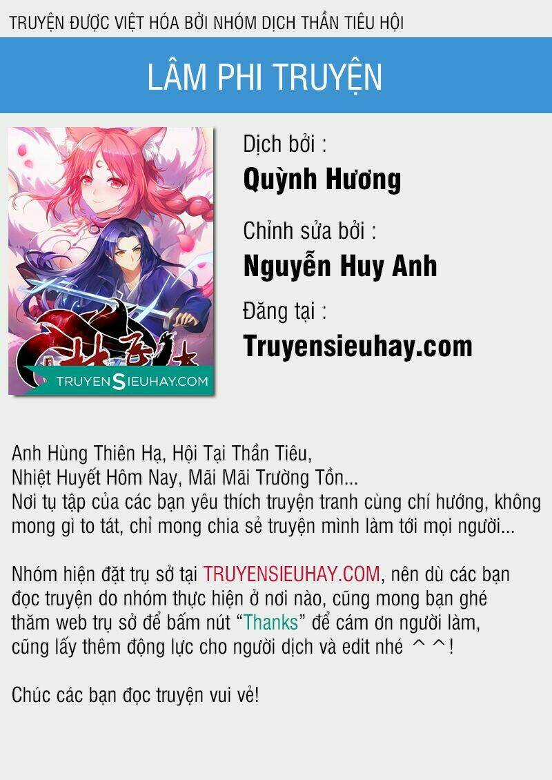 Lâm Phi Truyện Chapter 1 trang 0