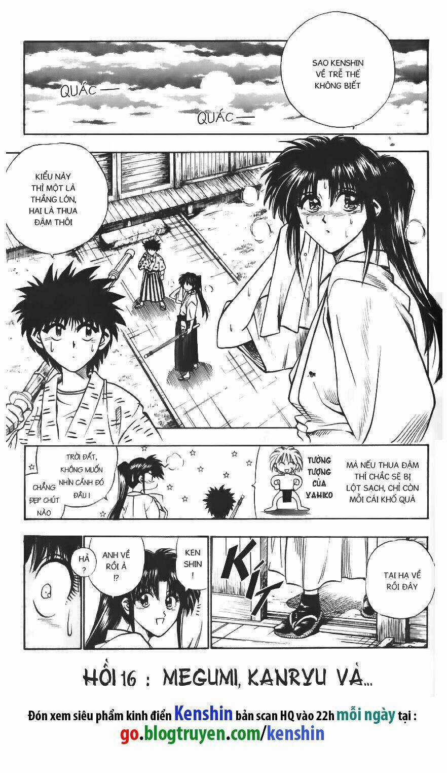 Lãng Khách Kenshin Chapter 16 trang 1