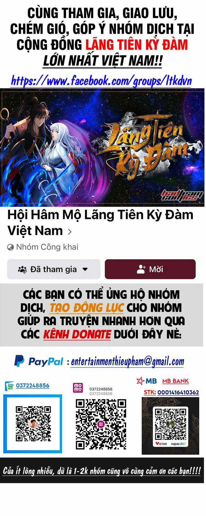 Lãng Tiên Kỳ Đàm Chapter 80 trang 0