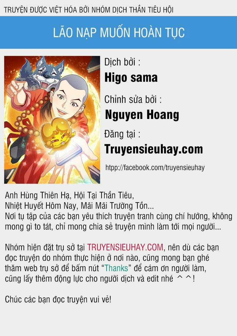 Lão Nạp Muốn Hoàn Tục Chapter 4 trang 0