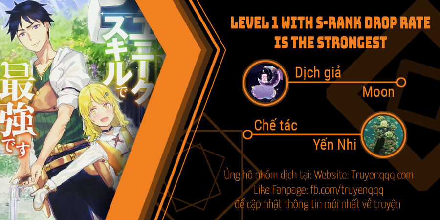 Level 1 With S-Rank Drop Rate Is The Strongest Chapter 24 trang 0