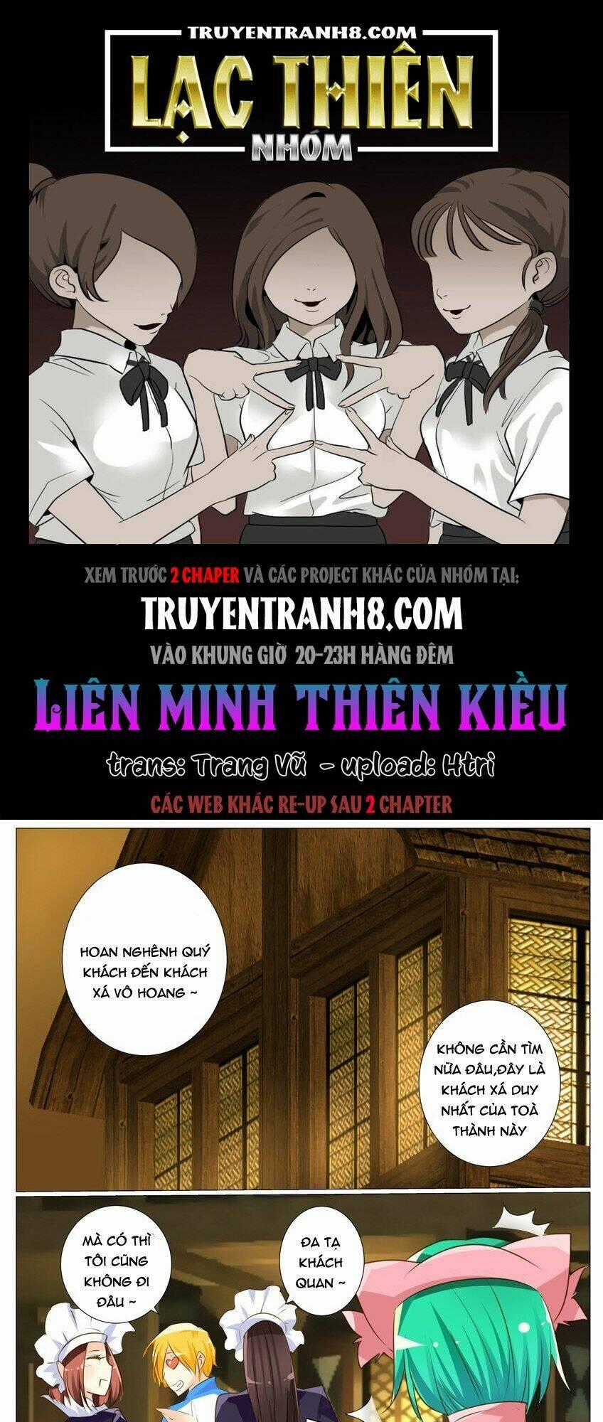 Liên Minh Thiên Kiều Chapter 22 trang 0