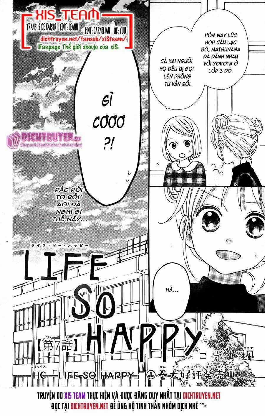 Life So Happy Chapter 7 trang 1