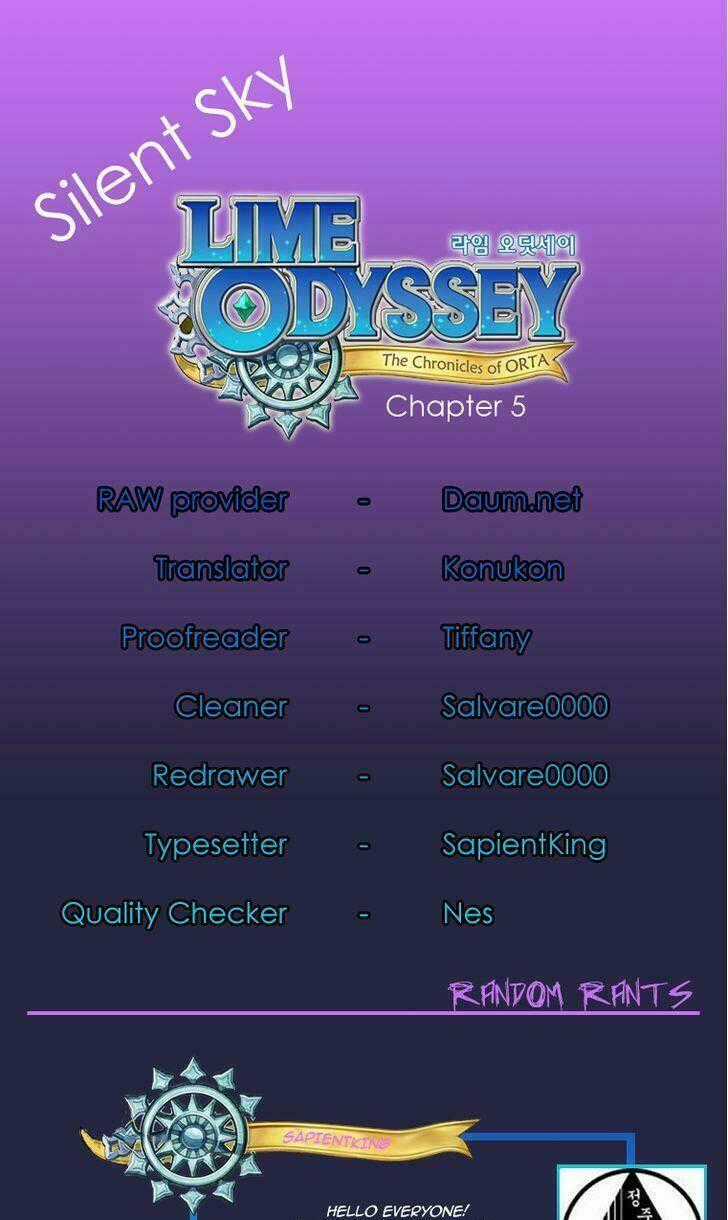 Lime Odyssey: The Chronicles of ORTA Chapter 5 trang 0