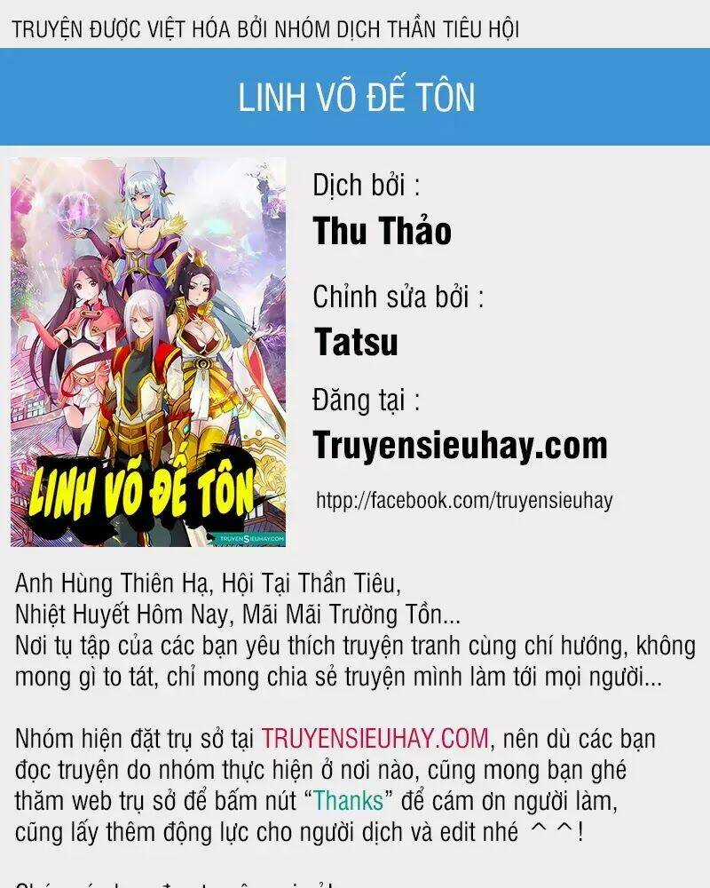 Linh Võ Đế Tôn Chapter 180 trang 0