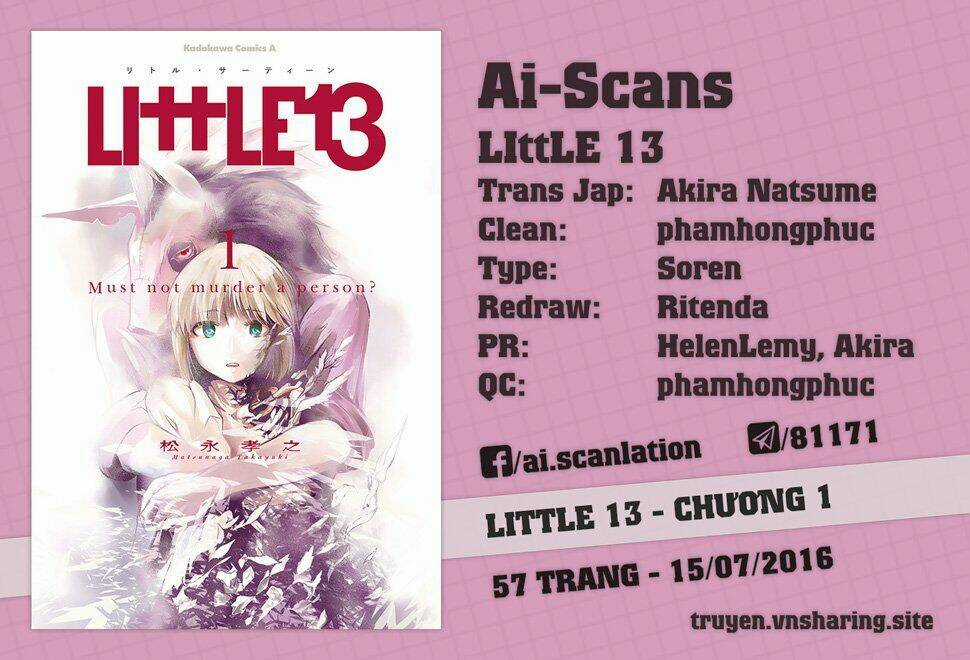 Little 13 Chapter 1 trang 0