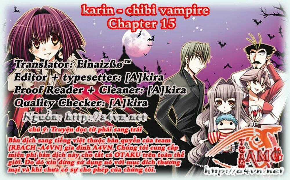 Little Vampire Chapter 15 trang 0