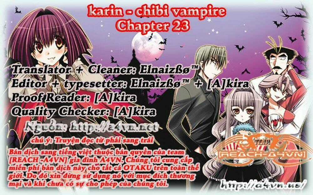 Little Vampire Chapter 23 trang 0