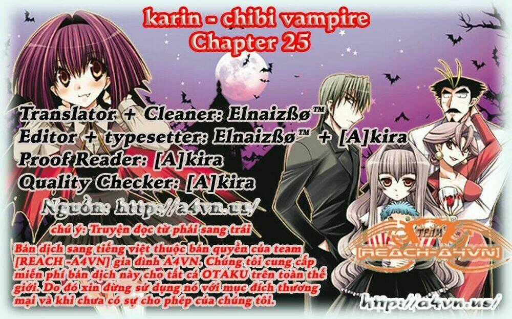 Little Vampire Chapter 25 trang 0