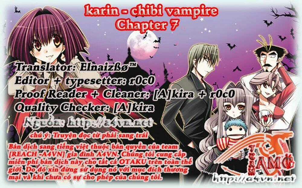 Little Vampire Chapter 7 trang 0