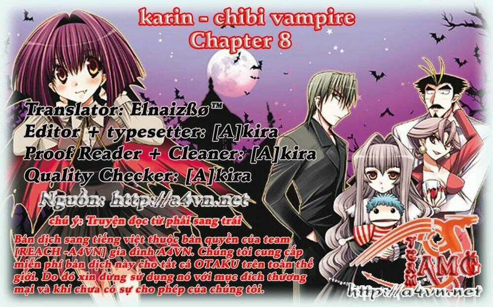 Little Vampire Chapter 8 trang 0