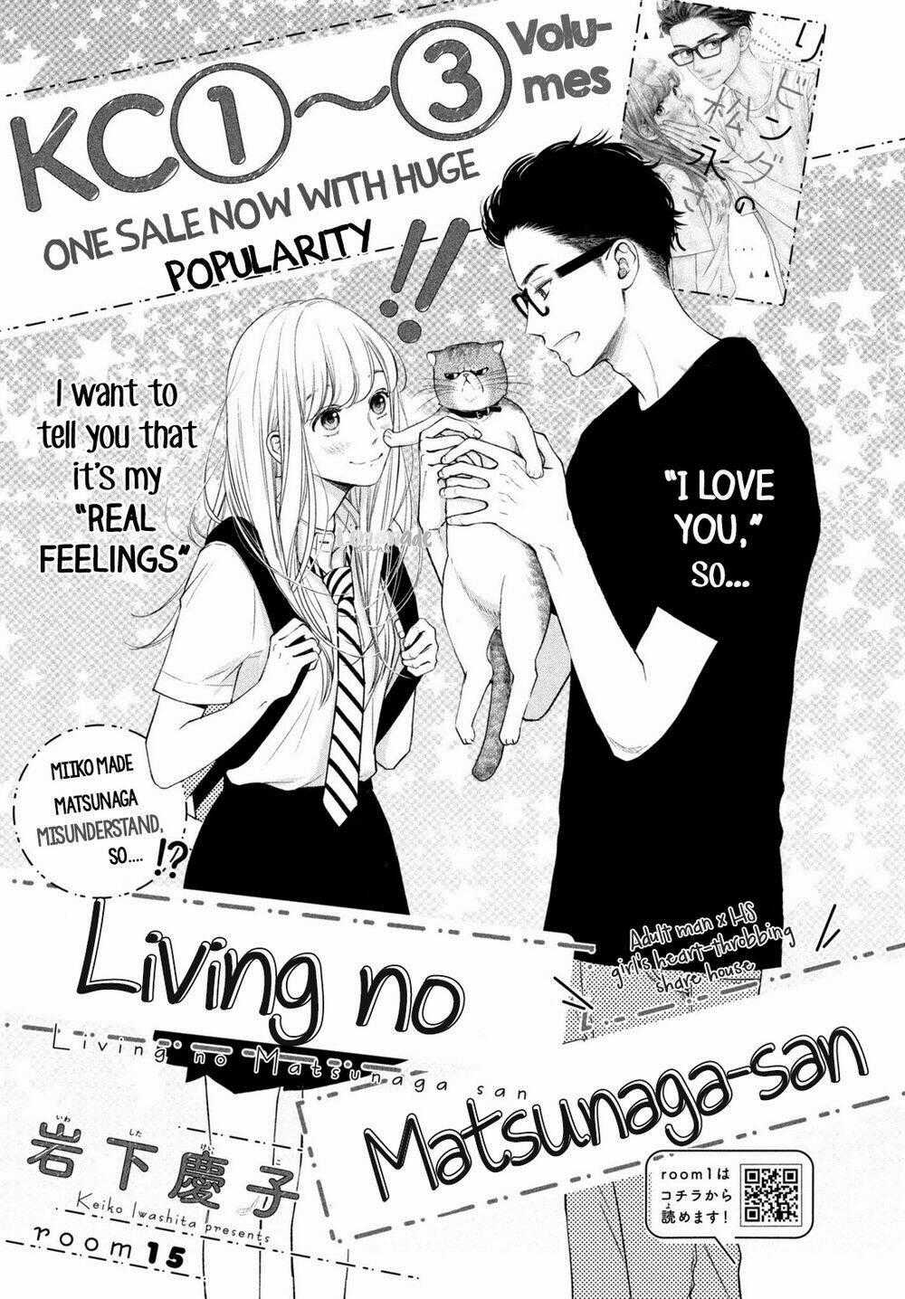 Living no Matsunaga-san Chapter 15 trang 1