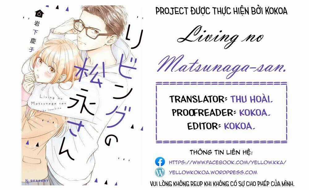 Living no Matsunaga-san Chapter 22 trang 0