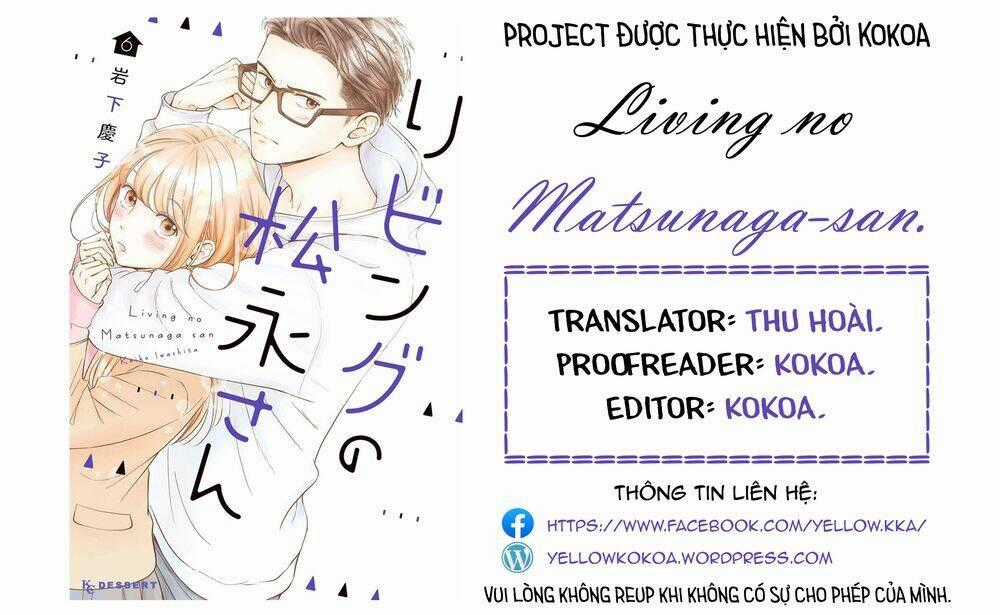 Living no Matsunaga-san Chapter 23 trang 0