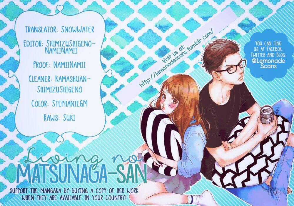 Living no Matsunaga-san Chapter 3 trang 1